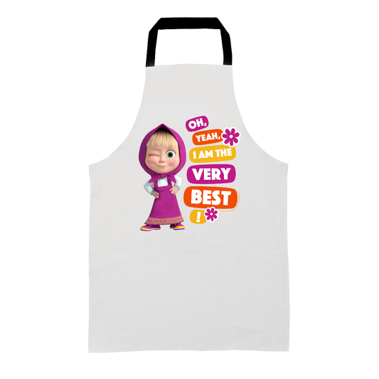 Masha and the Bear - I am the very best - Kids Apron