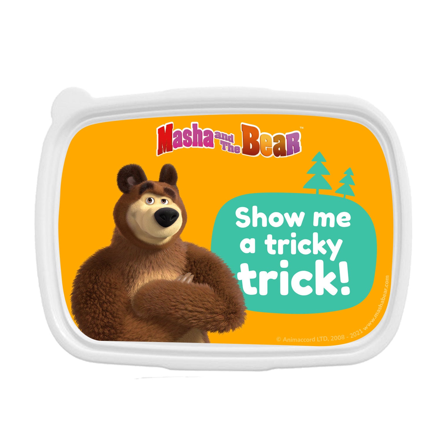 Tricky Trick Bear Lunch Box Masha and the Bear