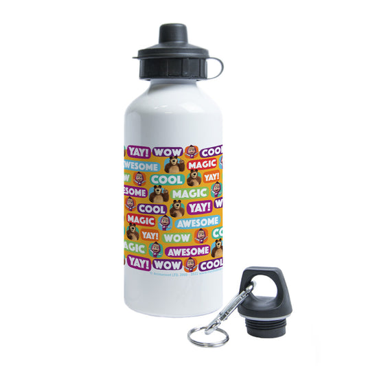 Masha and the Bear Awesome Cool Pattern Water Bottle