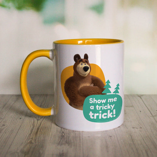Tricky Trick Bear Coloured Insert Mug