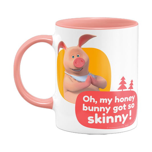 Rosie the Pig Coloured Insert Mug