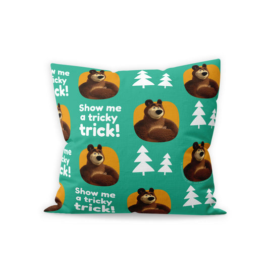 Tricky Trick Bear Cushion